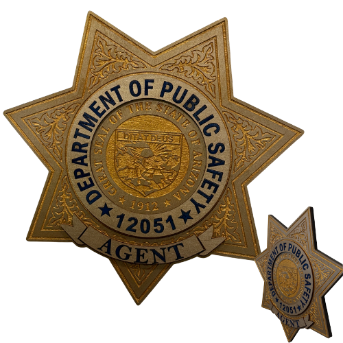 12" badge, Arizona DPS